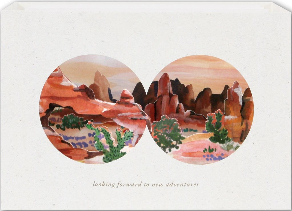 Desert View Adventures Pop-Up Card