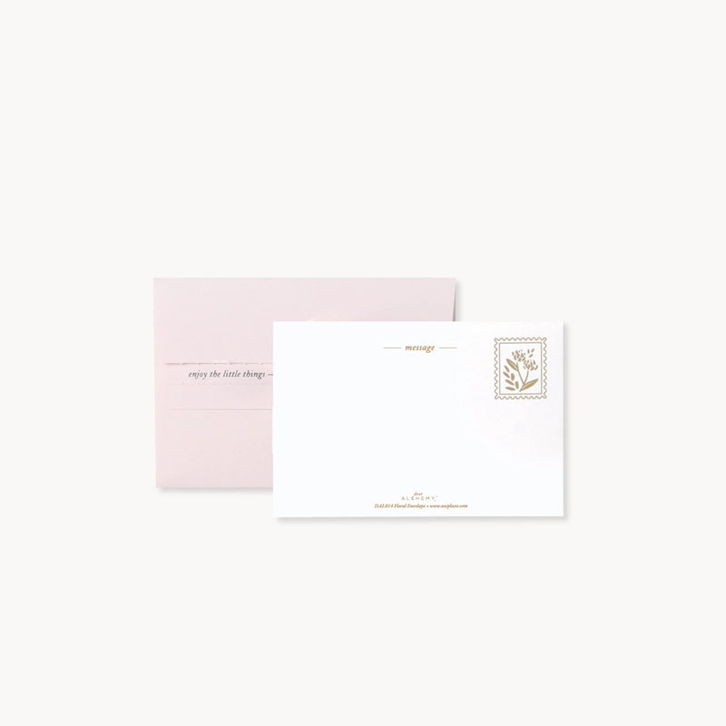 Floral Mini Envelope Pop-up Card