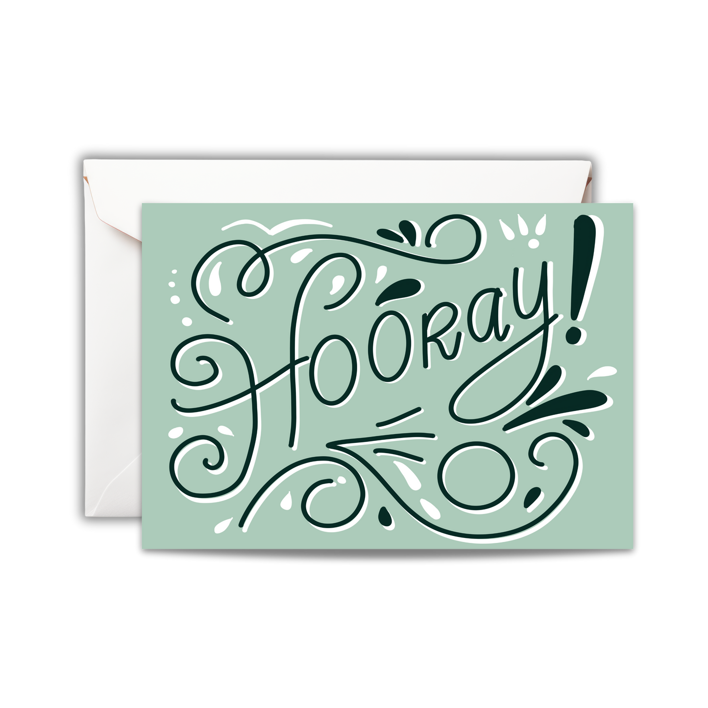 Hooray - Greeting Card
