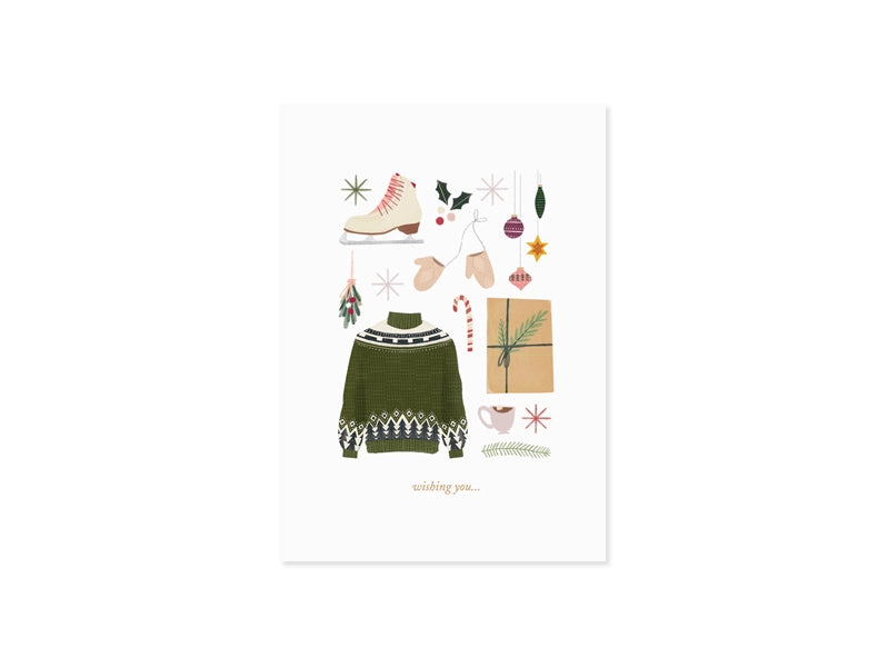 Christmas Sweaters Pop-Up Card