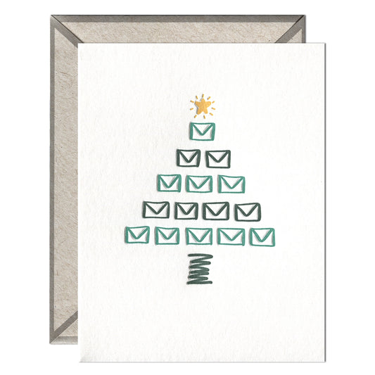 Snail Mail Christmas Tree
