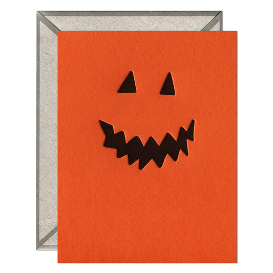 Jack O' Lantern Halloween Card