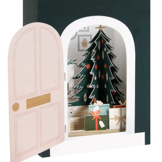 Open Door Christmas Tree Pop-Up
